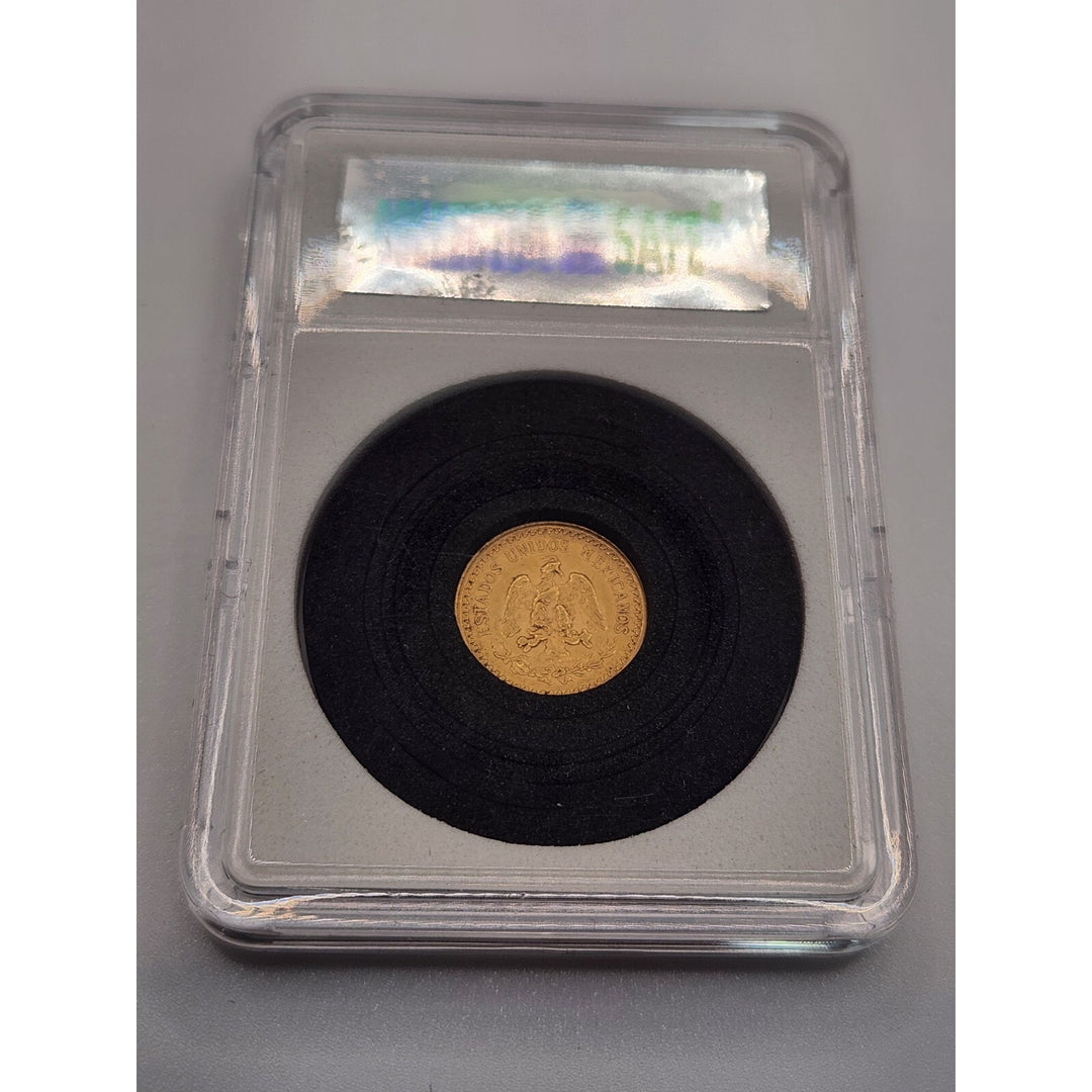 1920 MEXICAN DOS Y MEDIOS PESOS 2.5 PESO GOLD COIN