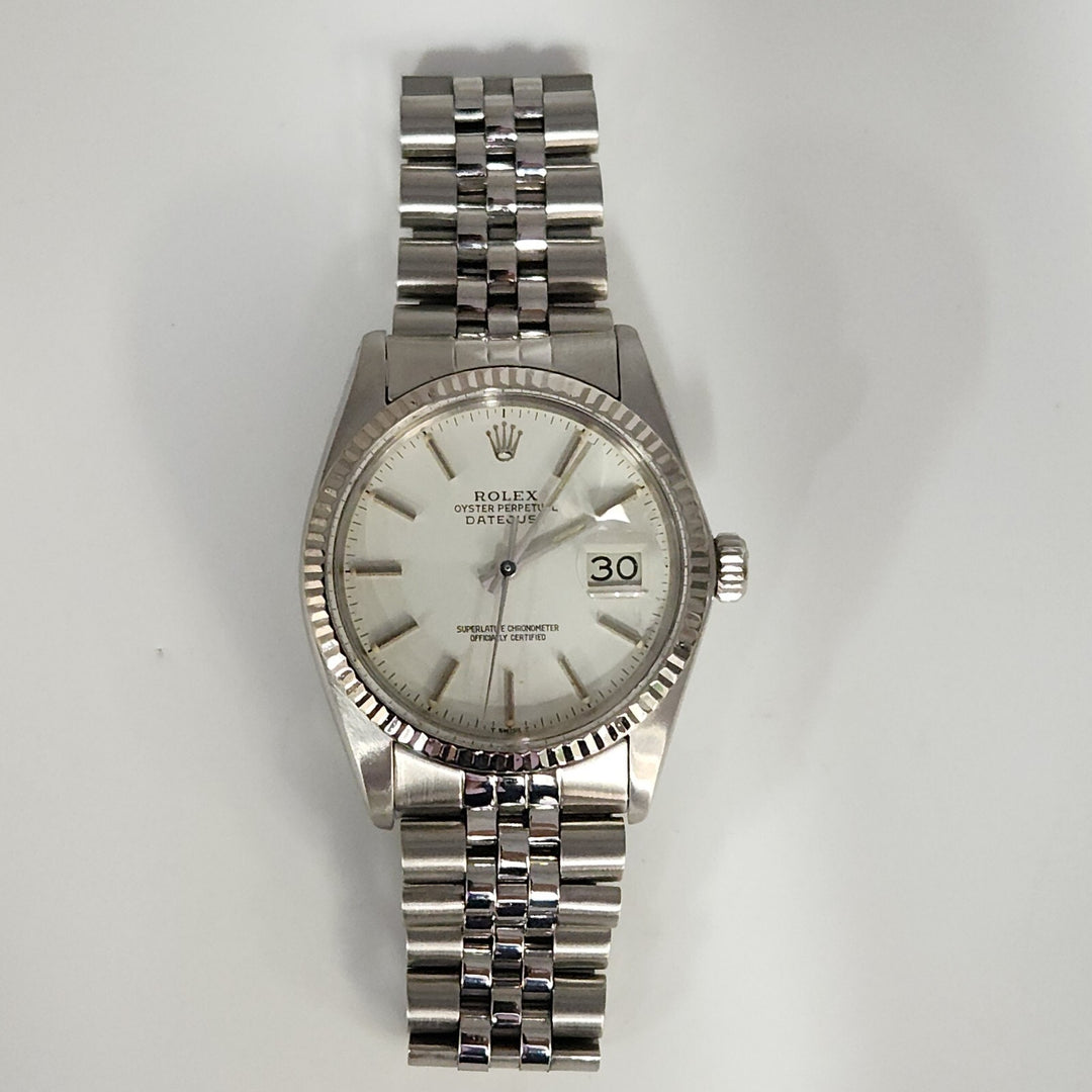 Rolex Datejust 36mm White Dial Ref.16014 Jubilee Bracelet