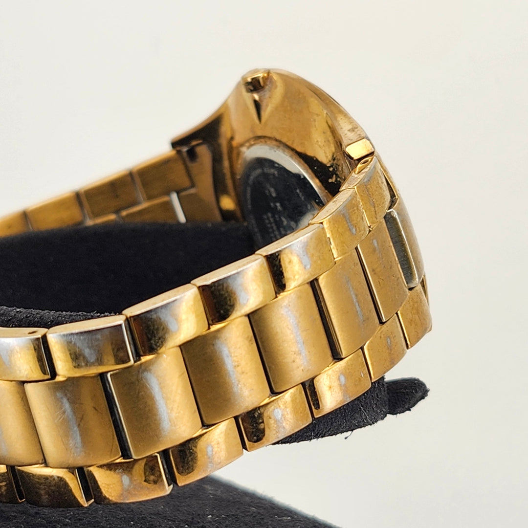 Skagen Denmark Gold Tone Diamond Accent Stainless Steel Women's Watch SKW2095