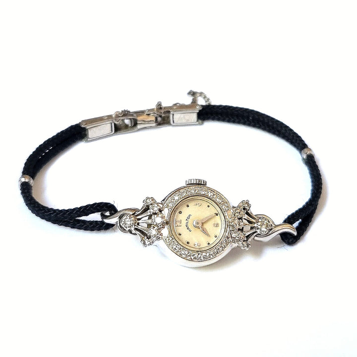 Hamilton Watch with Diamonds