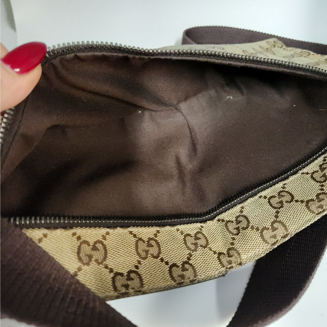 GUCCI GG Waist Pouch shoulder Bumbag Belt Bag Fanny Pack Vintage