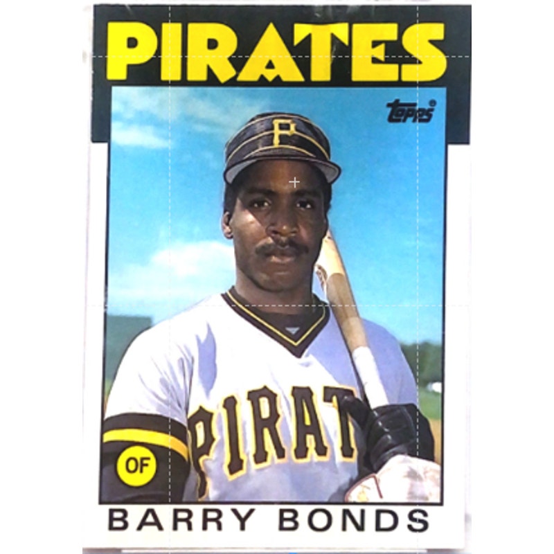 1986 Tops Traded #11T Barry Bonds NM10 or better