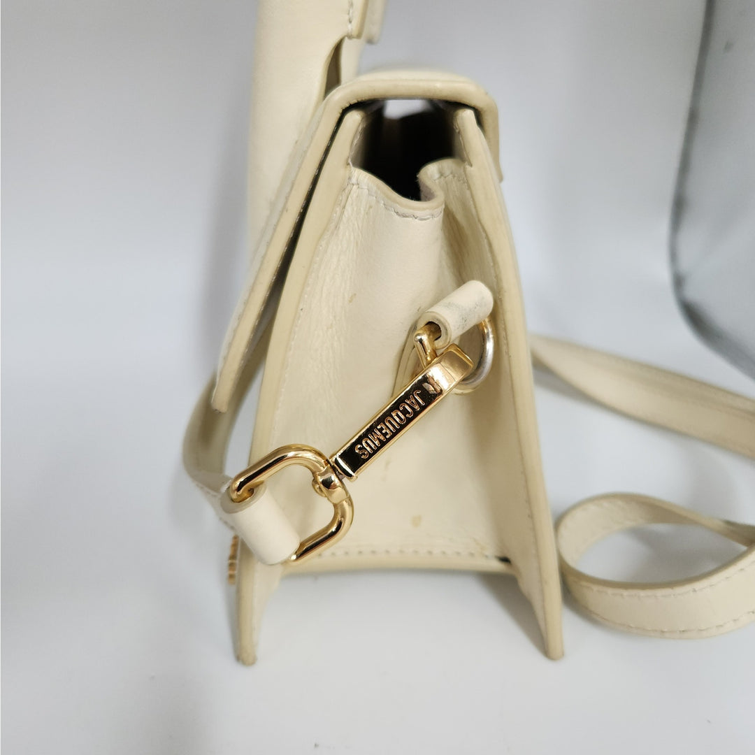 JACQUEMUS The Chiquito Noeud leather shoulder bag