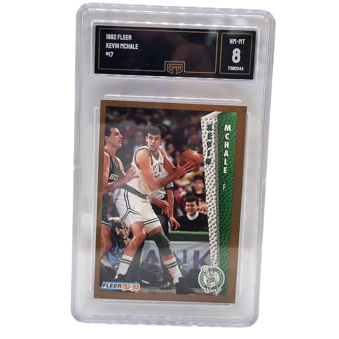 1992 Fleer Kevin McHale #17 Boston Celtics Hall of Fame GMA 8 NM-MT Vintage Card