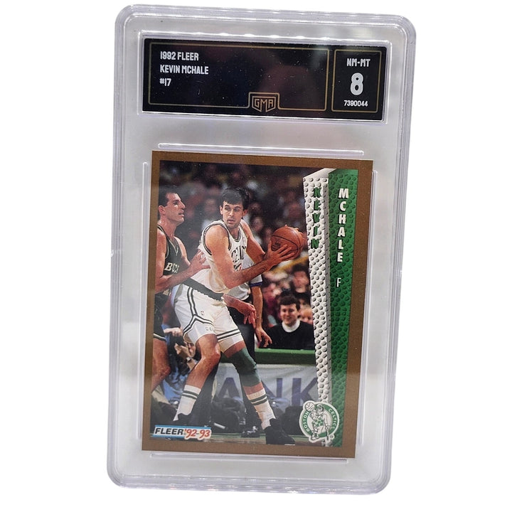 1992 Fleer Kevin McHale #17 Boston Celtics Hall of Fame GMA 8 NM-MT Vintage Card