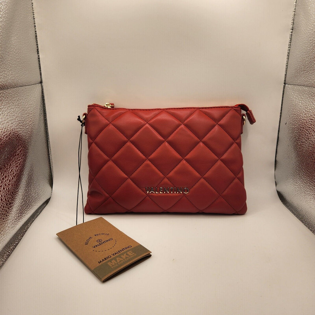 Valentino By Mario Ocarina Rosso Red Color Clutch & Cross Body Women Bag