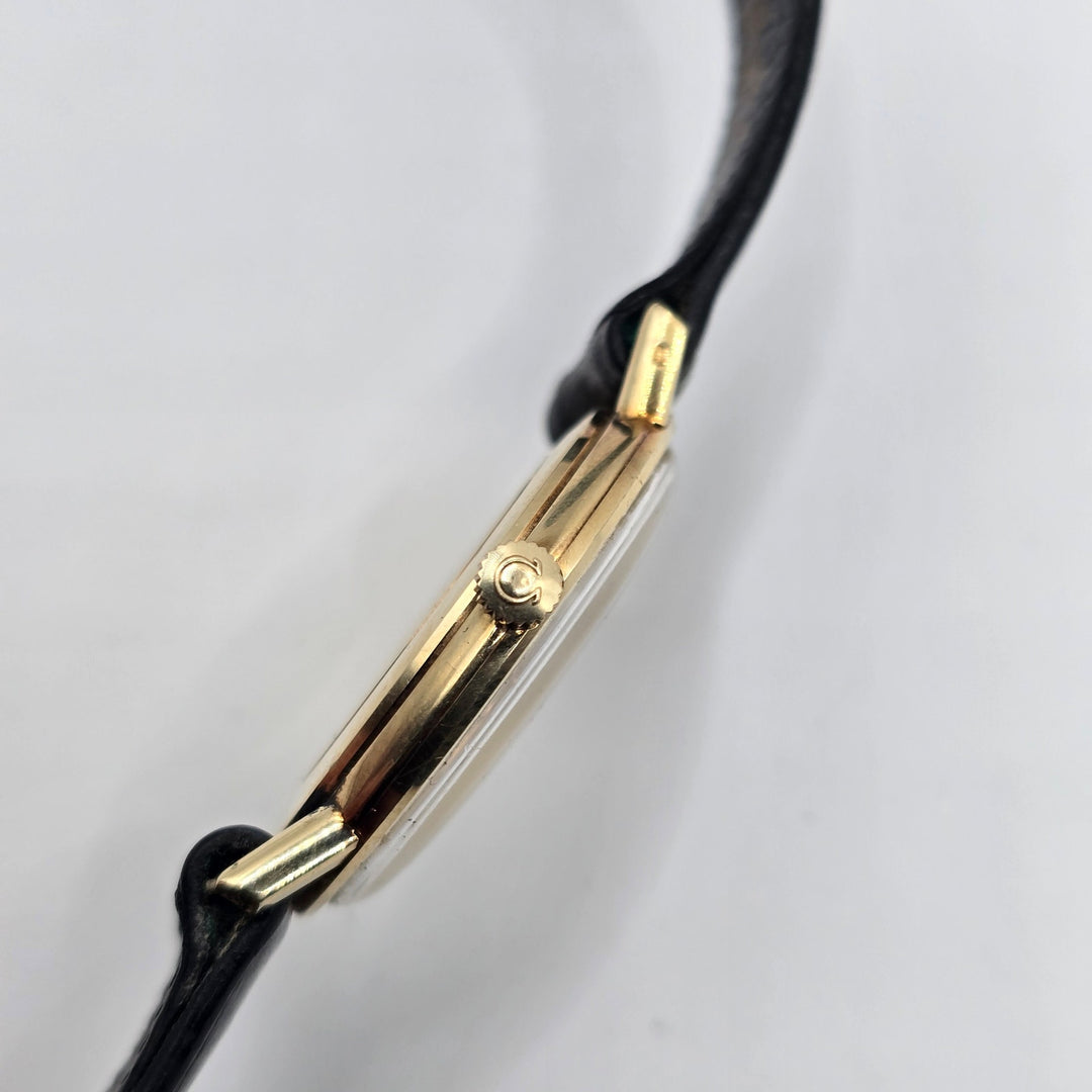 Vintage Omega 14K Solid Gold Men’s Manual-Wind Dress Watch