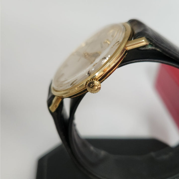 Vintage Omega 14K Solid Gold Men’s Manual-Wind Dress Watch