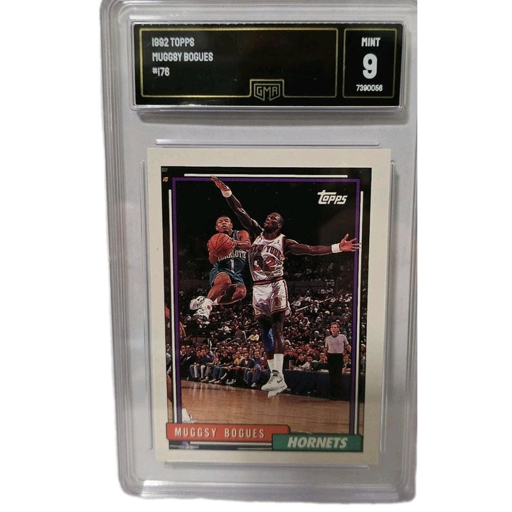 1992 Topps Muggsy Bogues #178  GMA 9 NBA
