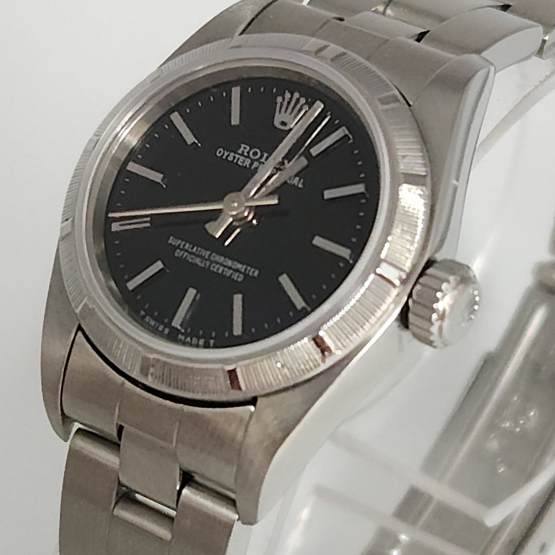 ROLEX 67230 OYSTER PERPETUAL U-NUMBER LADIES WATCH