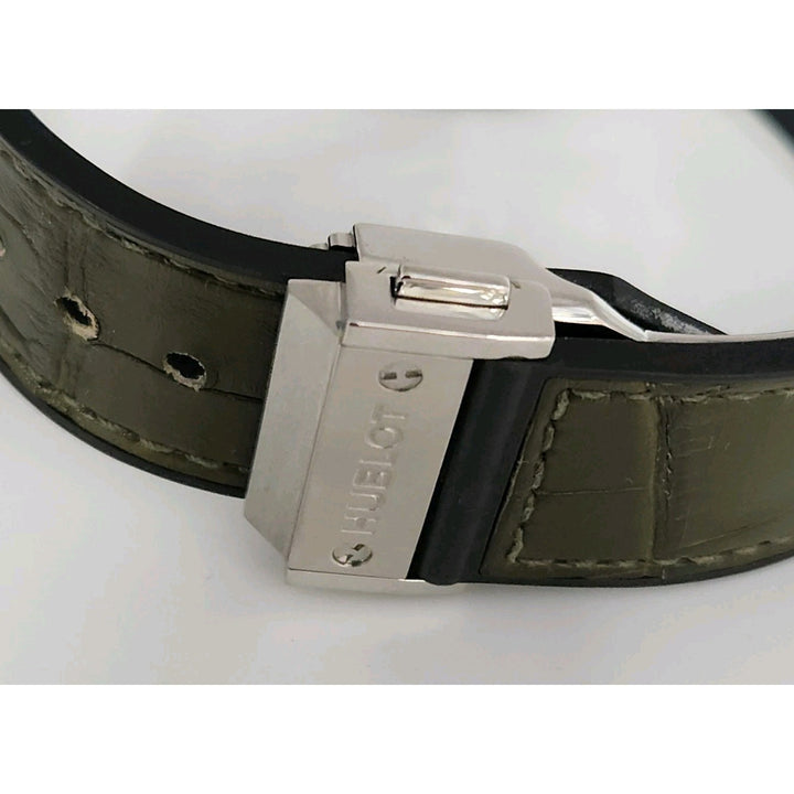 Hublot Classic Fusion Chronograph Green Titanium's Mint Automatic Men Watch