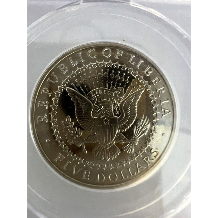 2000 $5 LIBERIA WILLIAM H TAFT MS 65 CAMEO ANACS