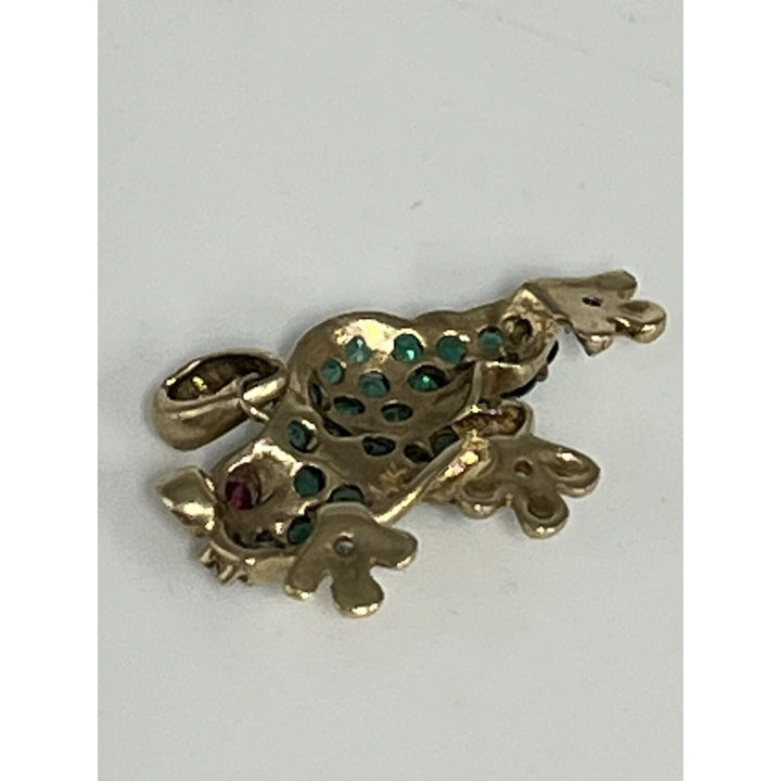 10k Yellow Gold Cool Unique Diamonds Pendant