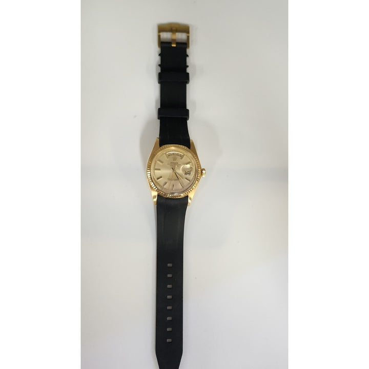 Rolex Day-Date 36 Solid 18K Yellow Gold Automatic Champagne Dial 1803