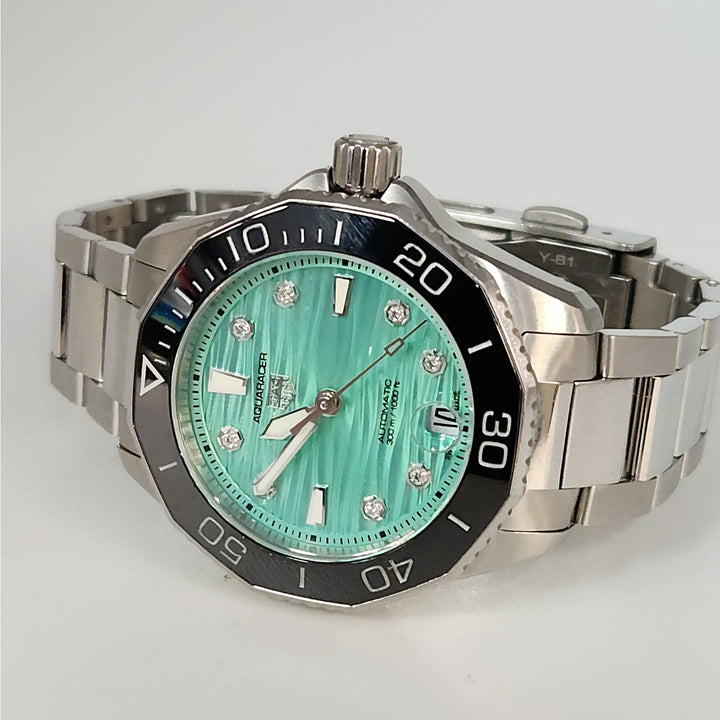 TAG HEUER Aquaracer 36MM Automatic Diamond Watch