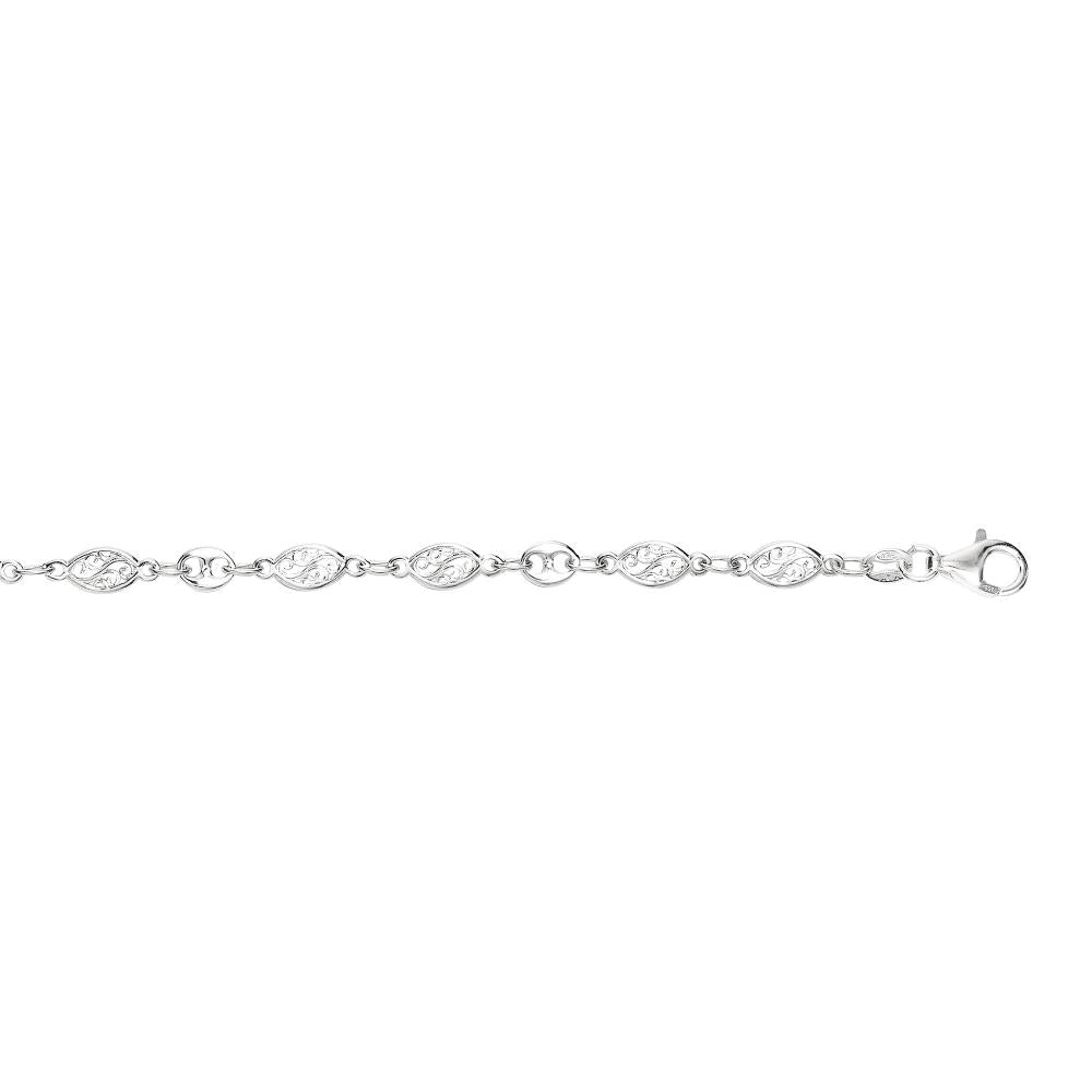 Silver Filagree Anklet