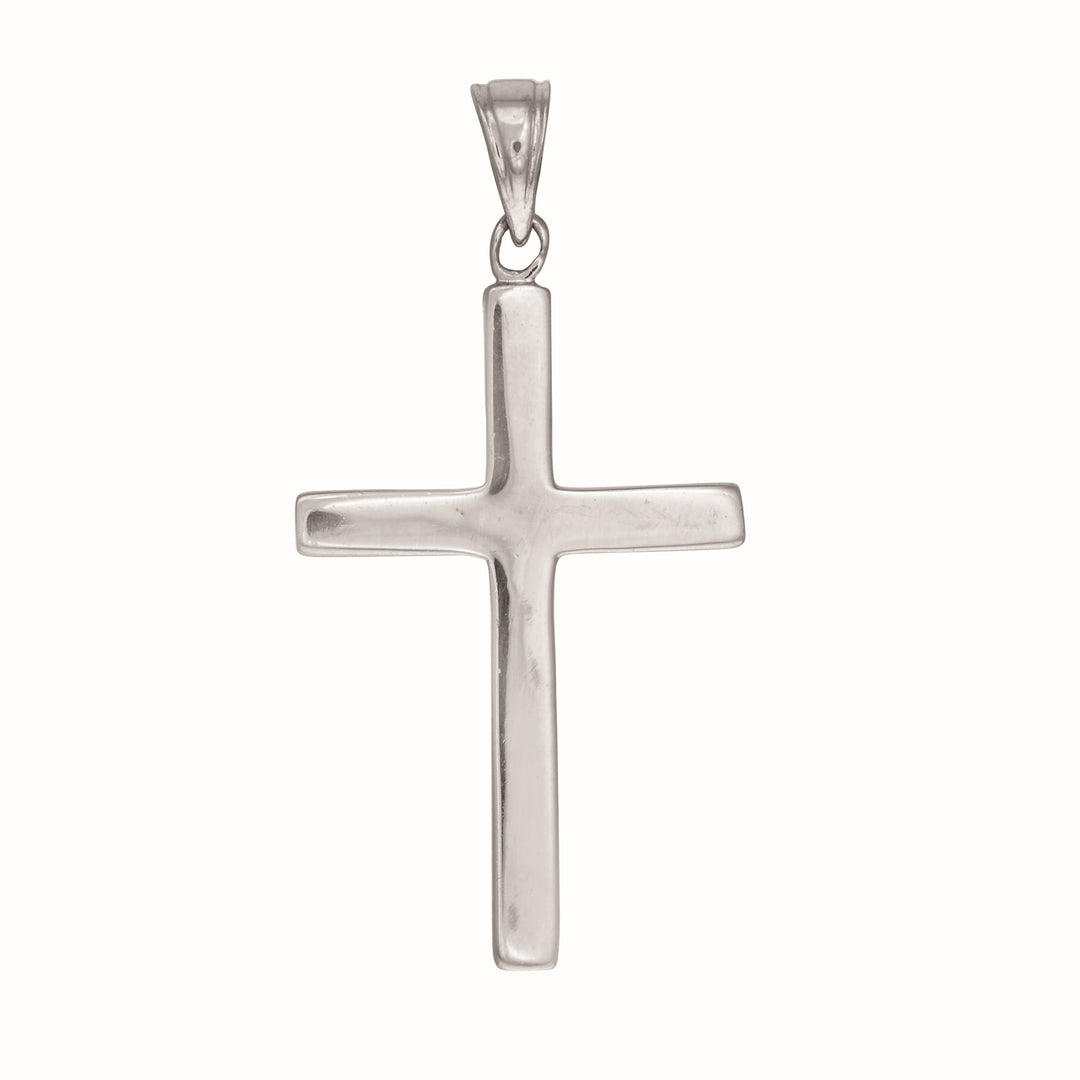 Silver Flat Cross
