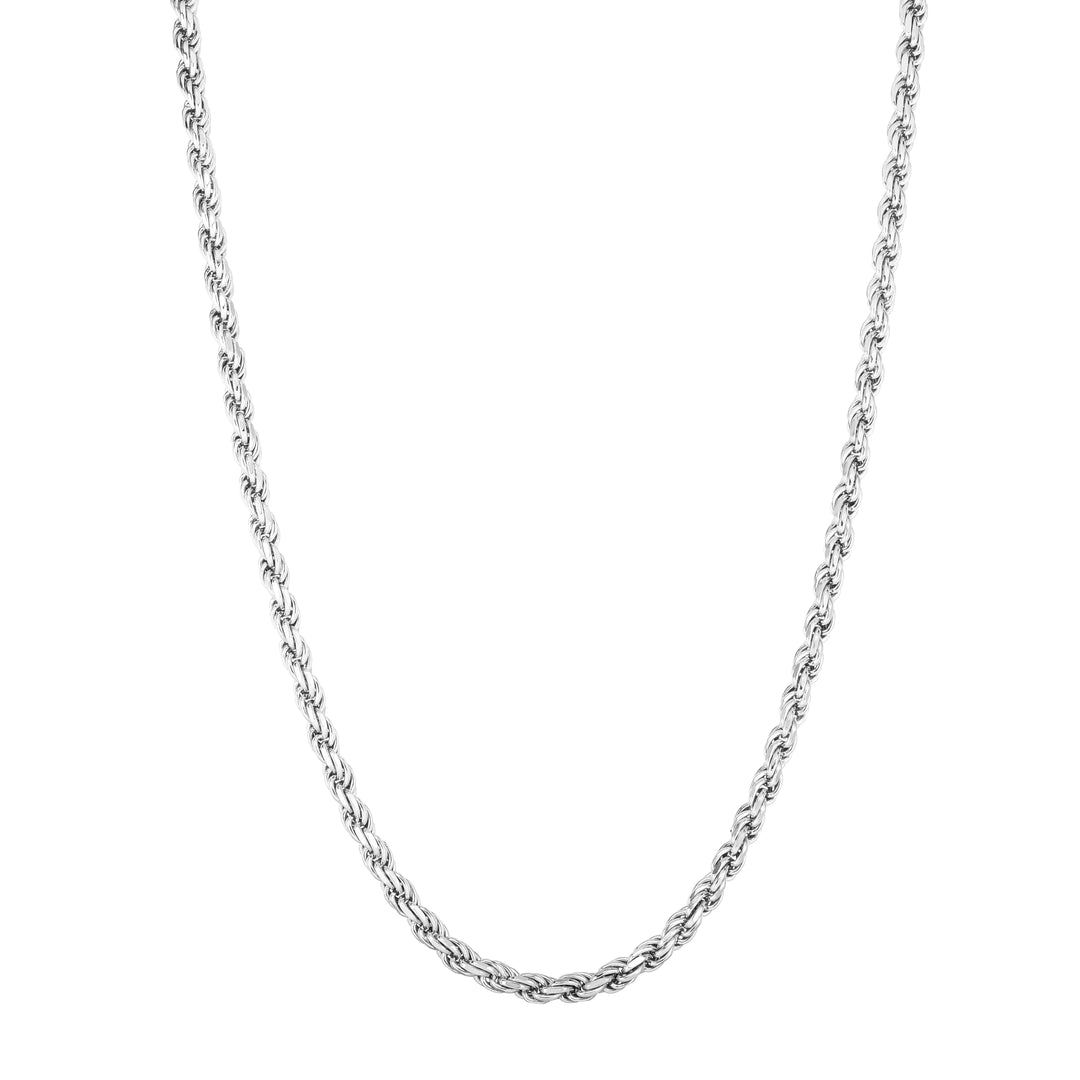Silver 6mm Rope Chain