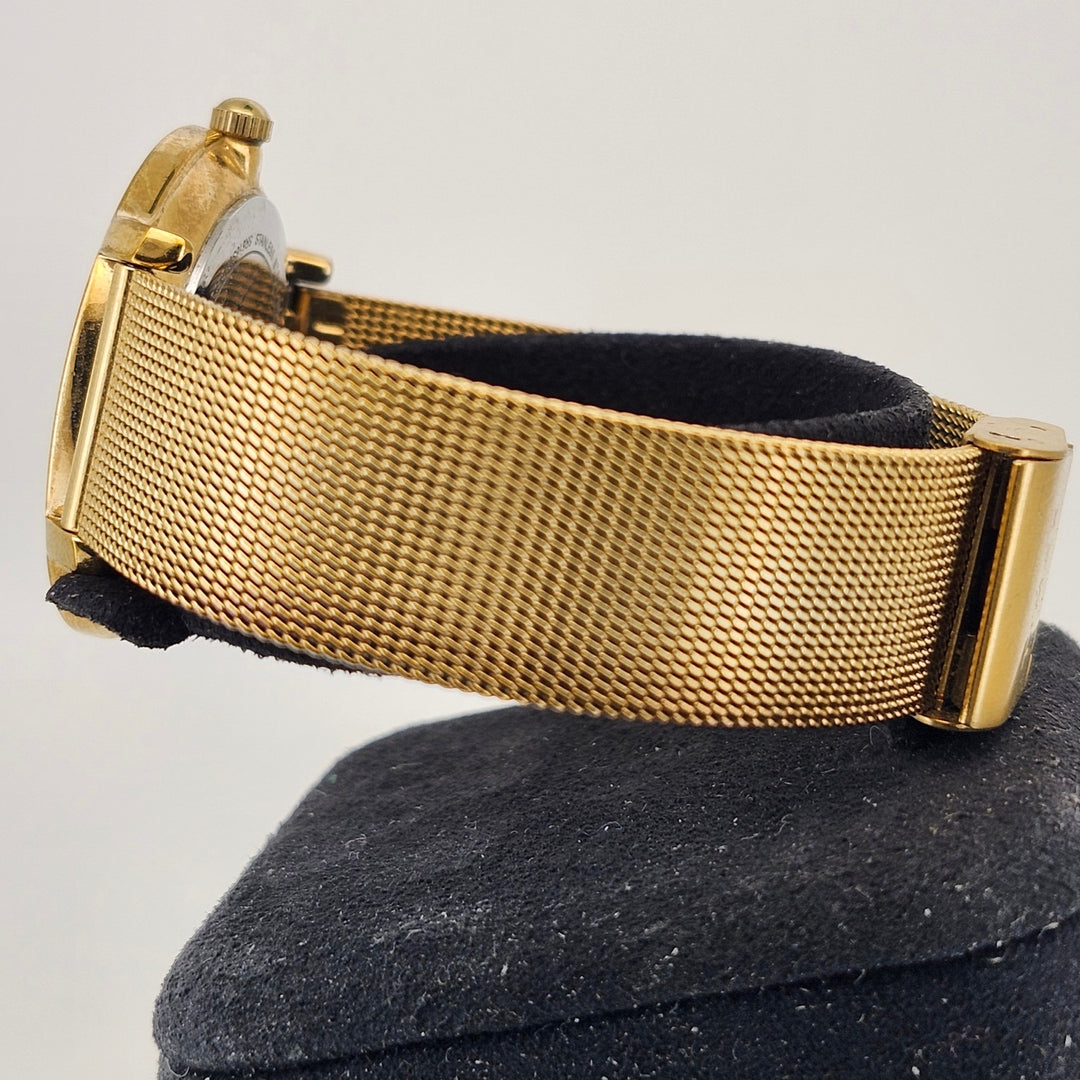 Timex Gold Tone Mesh Watch TW2R36100