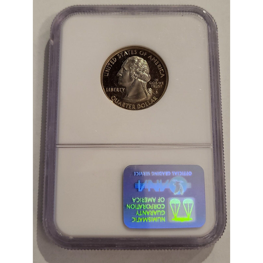 1999 S Clad 25C New Jersey PF 69 Ultra Cameo