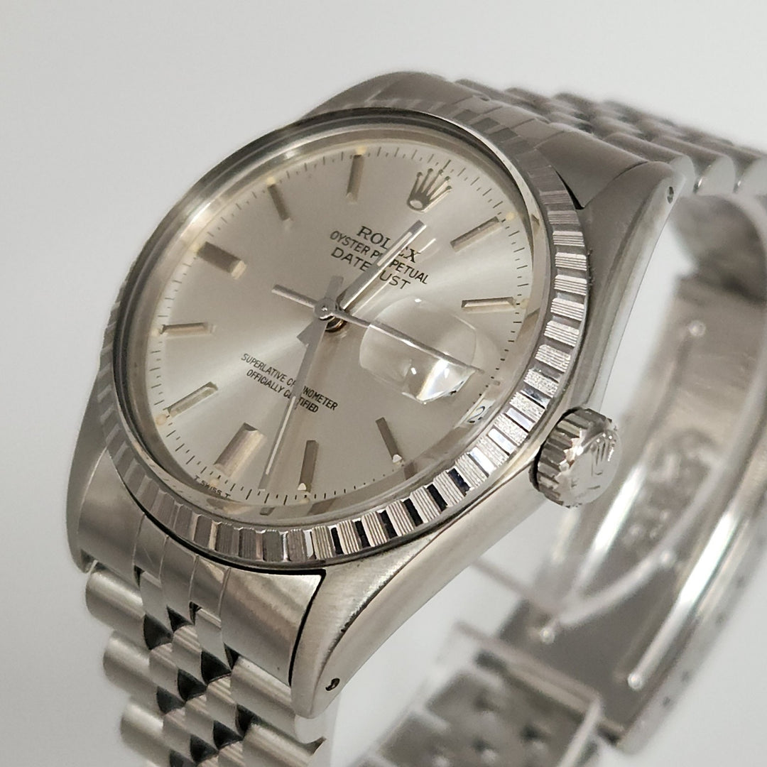 36MM Rolex Oyster Perpetual Datejust Jubilee Bracelet Aftermarket Dial Ref 16000