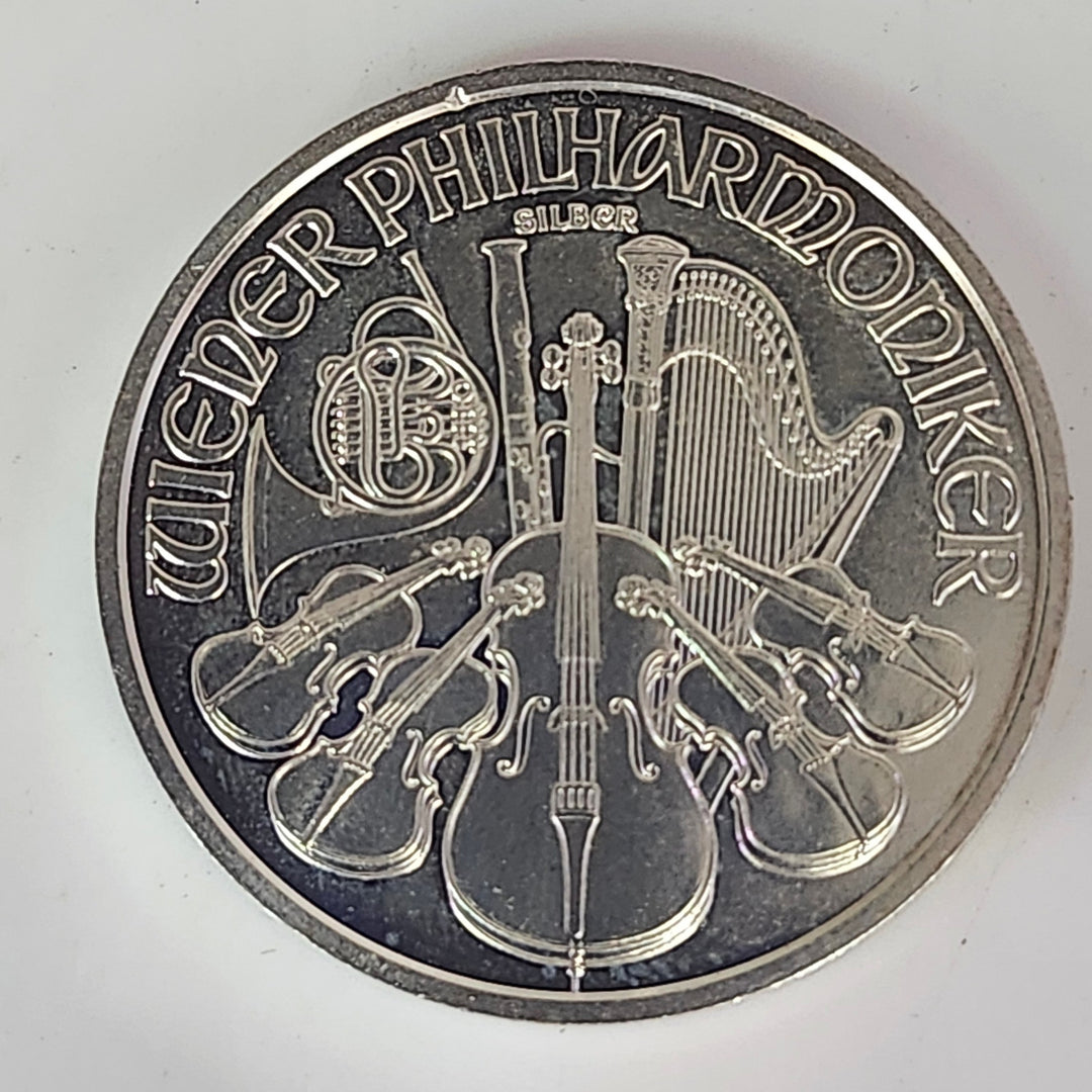 2015 Austria 1 oz Silver Vienna Philharmonic Coin (1.50 Euro)