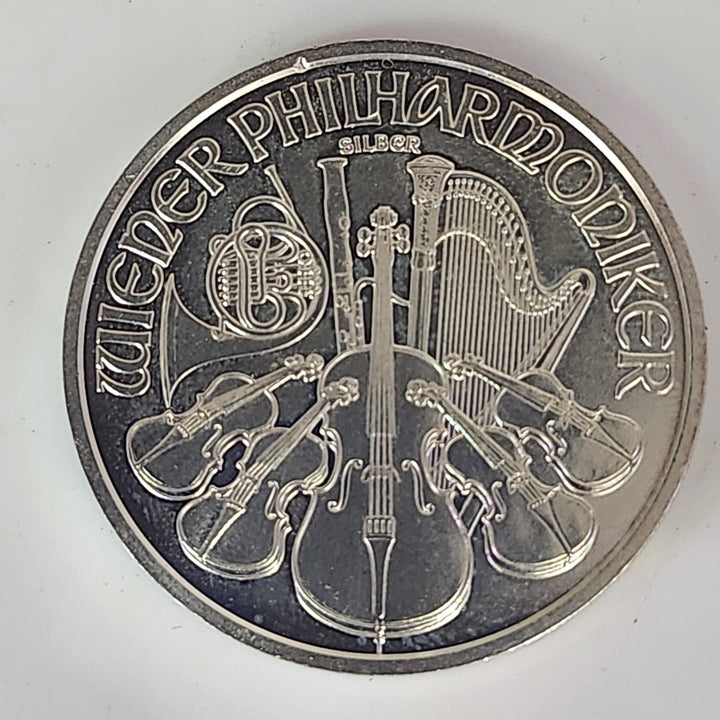 2015 Austria 1 oz Silver Vienna Philharmonic Coin (1.50 Euro)