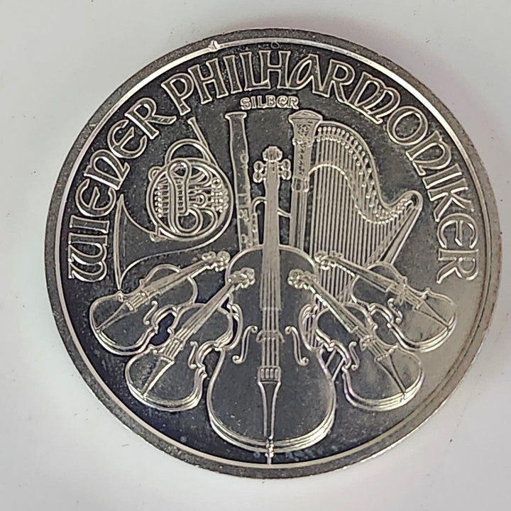 2015 Austria 1 oz Silver Vienna Philharmonic Coin (1.50 Euro)