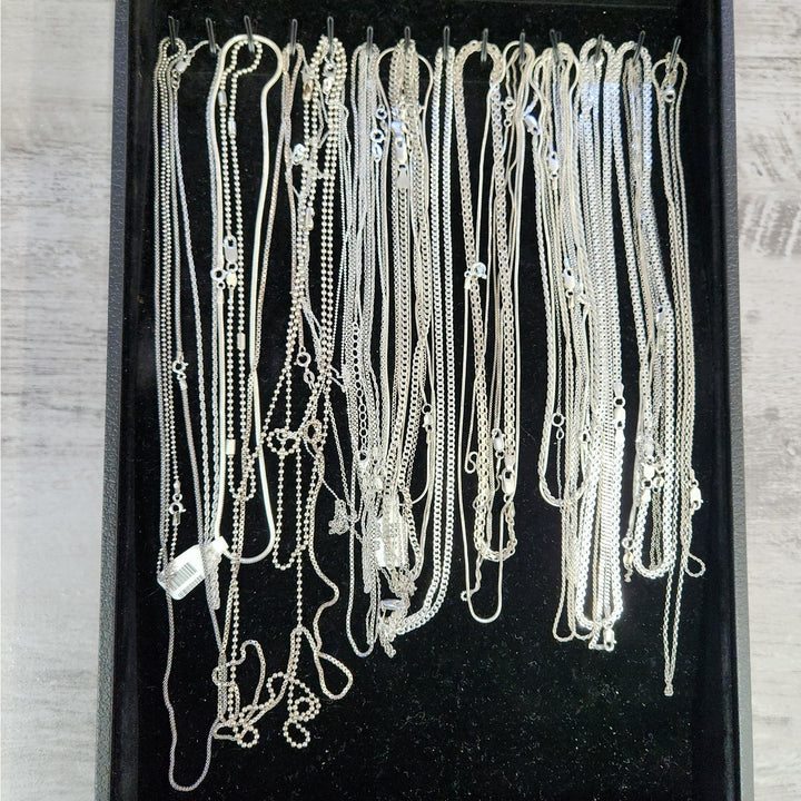 Pre-Owned  Sterling Silver Chains & Necklaces - Simple Everyday Styles -Starting at 19.99