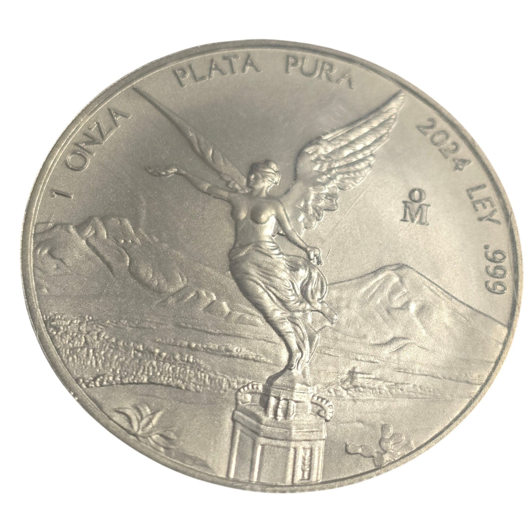 2024 Mexico 1 oz Silver Libertad BU .999 Fine Silver Sealed APMEX