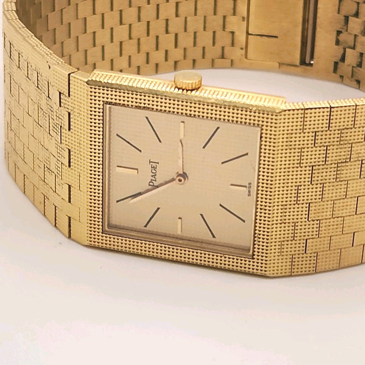 18k Yellow Gold Vintage Piaget Ref # 9131C4 Watch