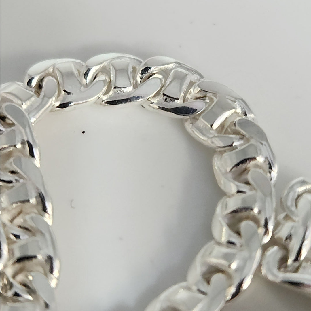 24" Solid 925 Sterling Silver Miami Cuban Link Necklace High Polish Bold Design