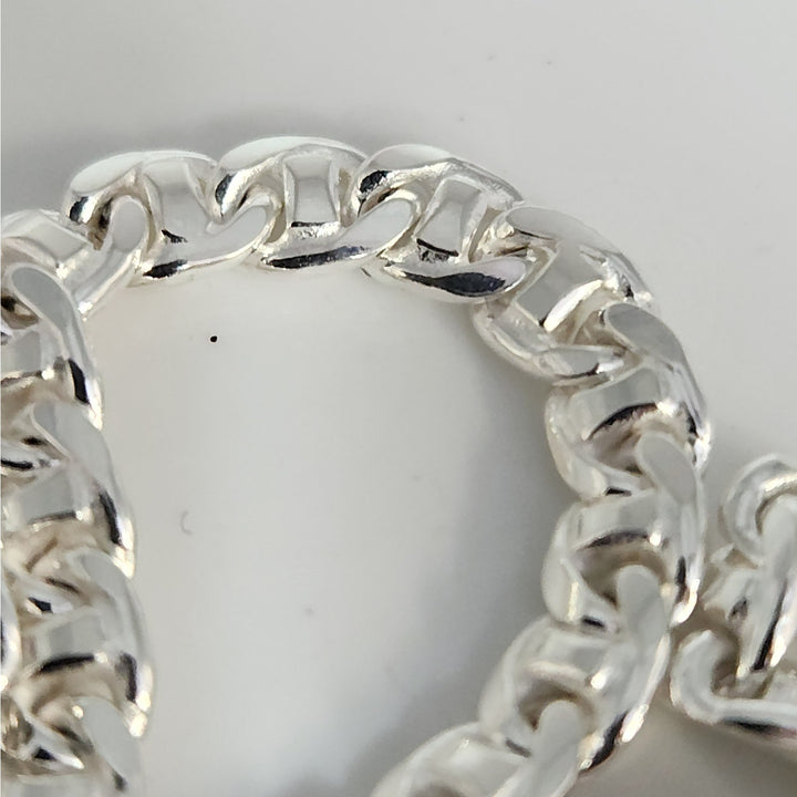 24" Solid 925 Sterling Silver Miami Cuban Link Necklace High Polish Bold Design