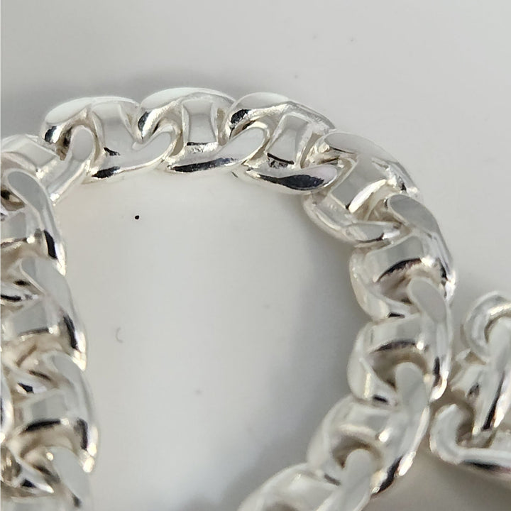 24" Solid 925 Sterling Silver Miami Cuban Link Necklace High Polish Bold Design