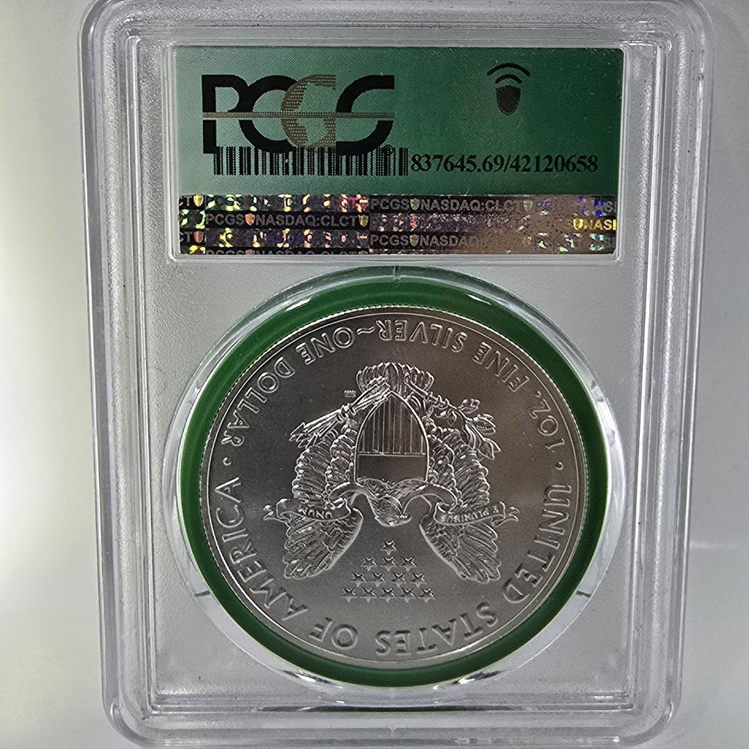 2021 US Silver Eagle PCGS MS69 Type 1 US Mint Sealed Box 1oz Fine .999 Silver