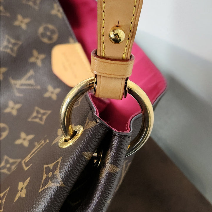Louis Vuitton Monogram Canvas Shoulder Bag