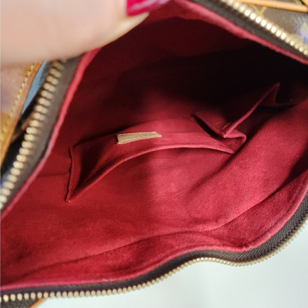 Louis Vuitton Monogram Canvas Crescent Shoulder Bag