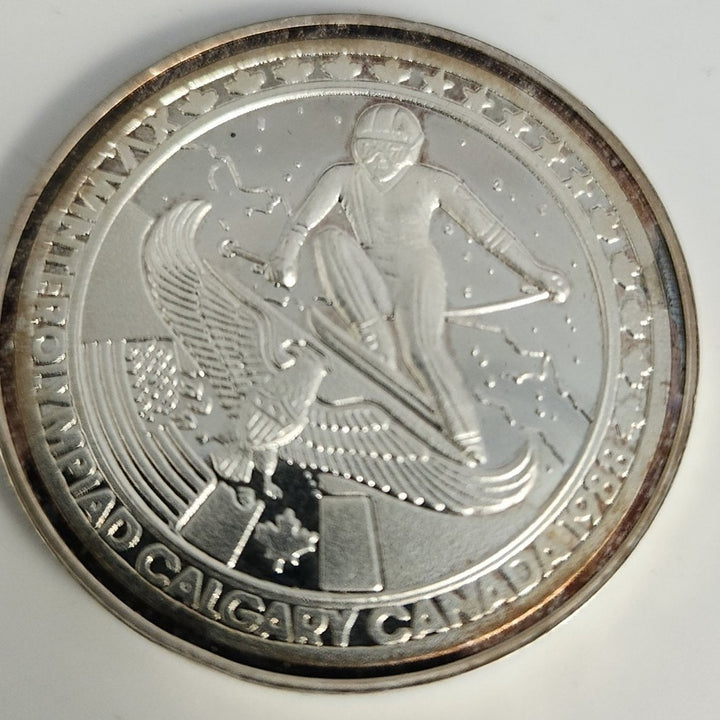 1988 US Olympic Committee Collectible Medals, 5 Coins 1oz .999 Silver