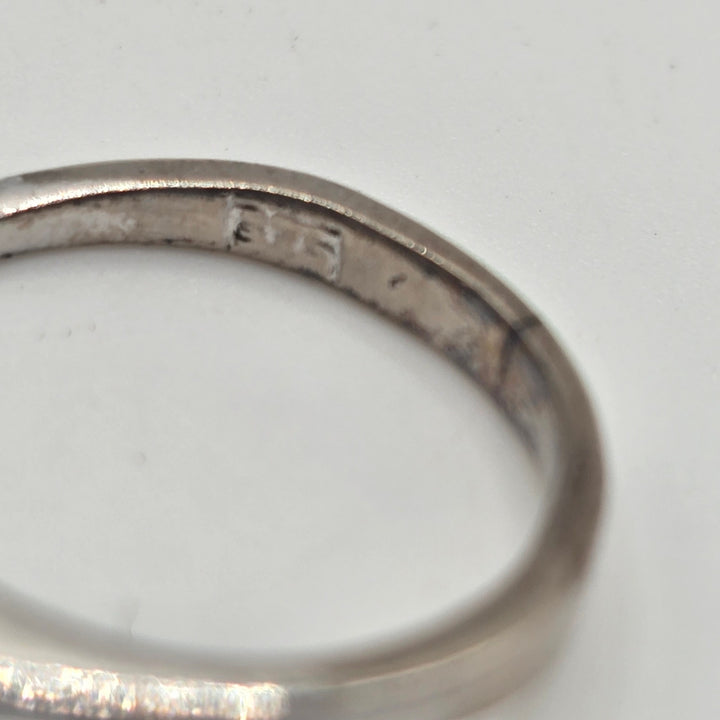 9K White Gold .40 CT Diamond Ring with Diamond Accents 2.8g