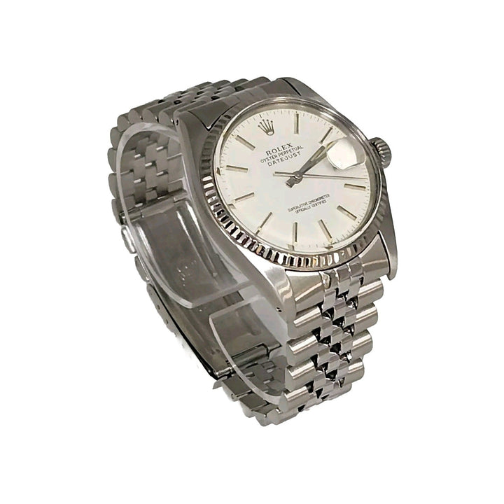 Rolex Datejust 36mm White Dial Ref.16014 Jubilee Bracelet
