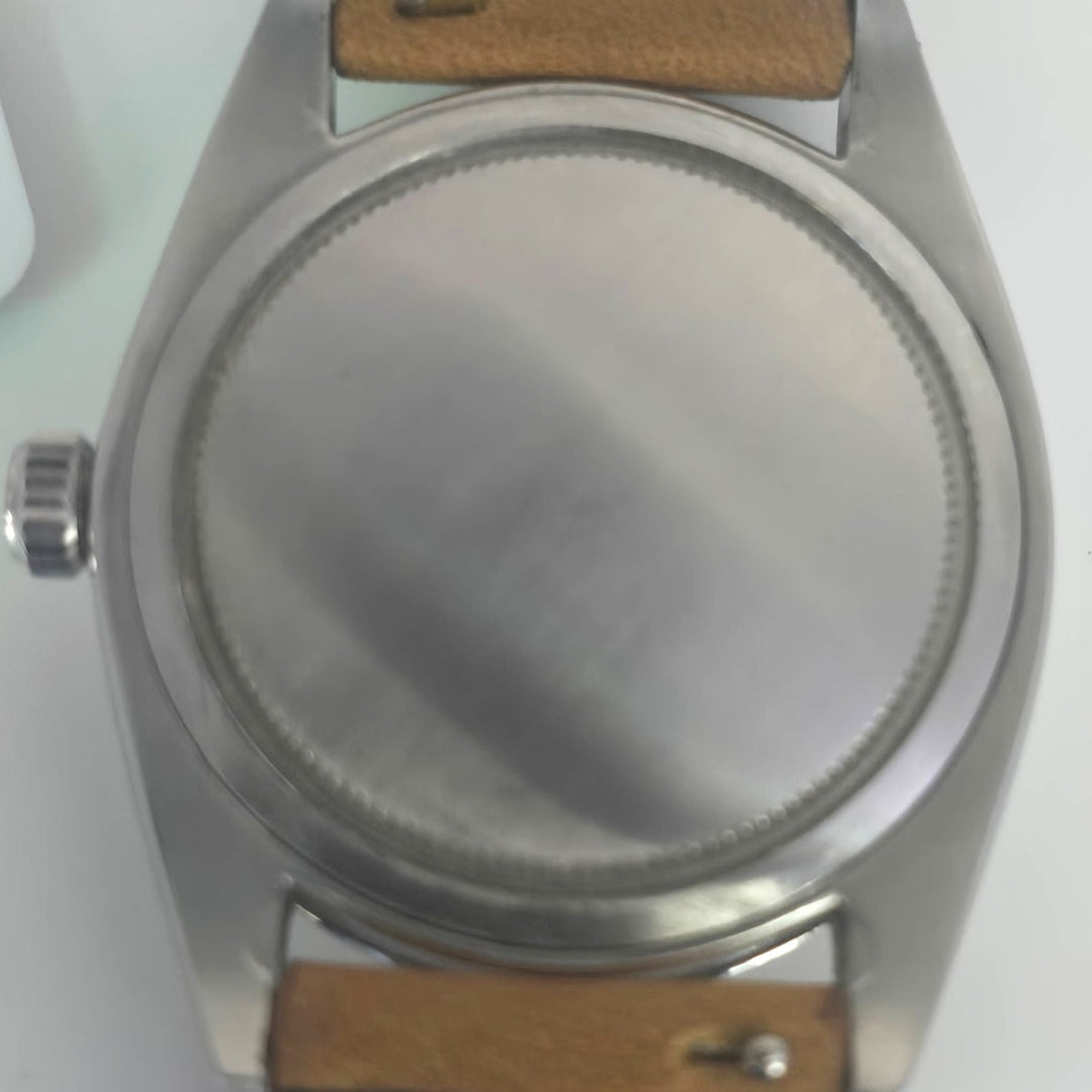 Vintage Rolex Oysterdate Precision 6694 Silver Dial Manual Wind 34mm