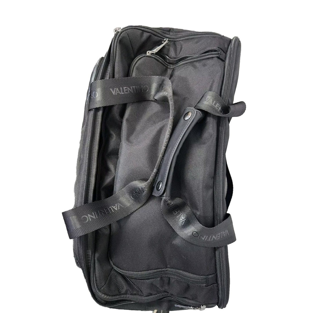 Valentino By Mario Duffle Travel Carry-on Black Color Bag