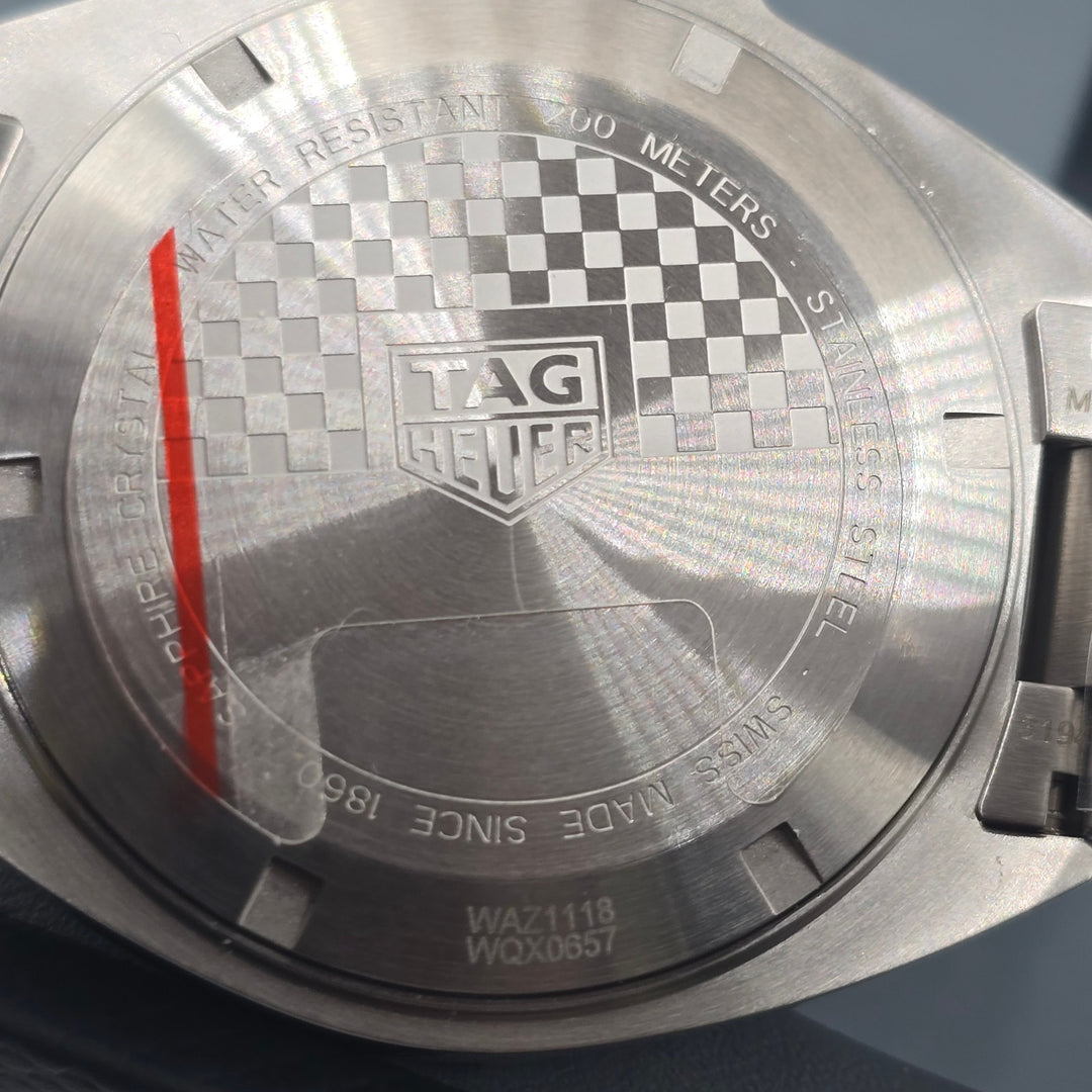 TAG Heuer Formula 1 WAZ1118 Blue Dial 41mm Watch Box & Card