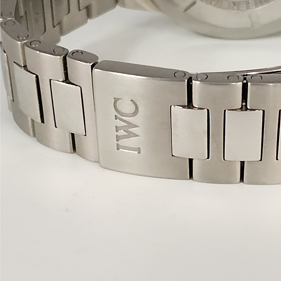 IWC Schaffhausen Automatic Chronograph Day-Date Stainless Steele watch