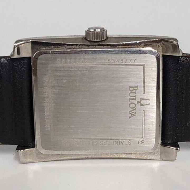Bulova Watch Model C869892 With Leather Band
