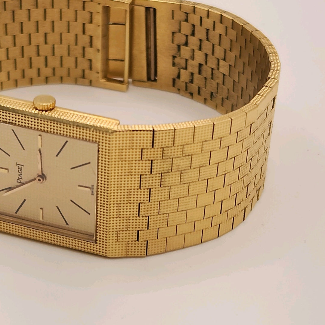 18k Yellow Gold Vintage Piaget Ref # 9131C4 Watch