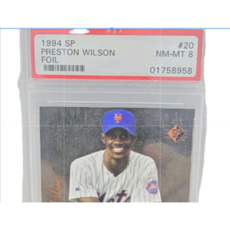 1994 Upper Deck Preston Wilson SP Foil Premier Prospects #20 PSA MN-MT 8