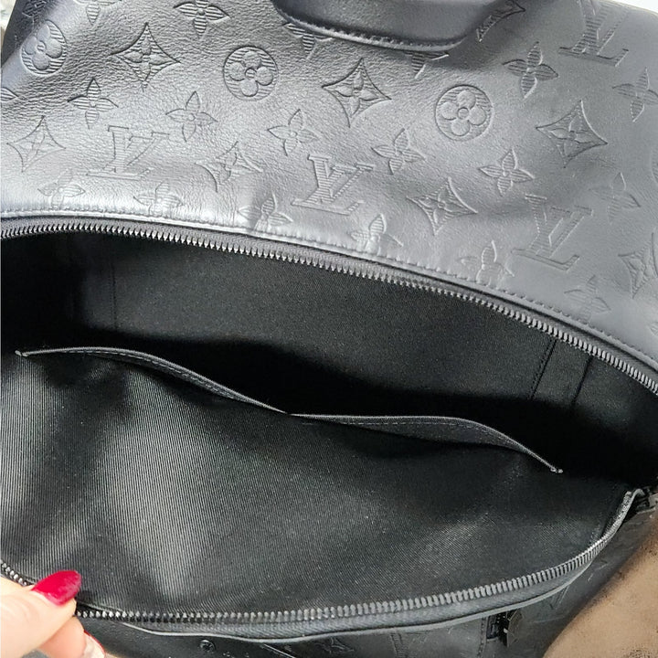 Louis Vuitton Monogram Shadow Embossed Leather Back pack