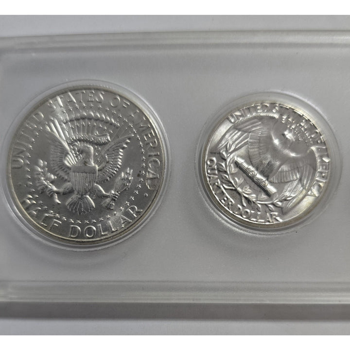 1964 Birth Year Set (5 coins) Silver half dollar,quarter,& dime ESTATE