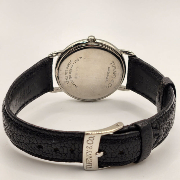 Tiffany & Co M-251 Classic 33mm Swiss Quartz Watch